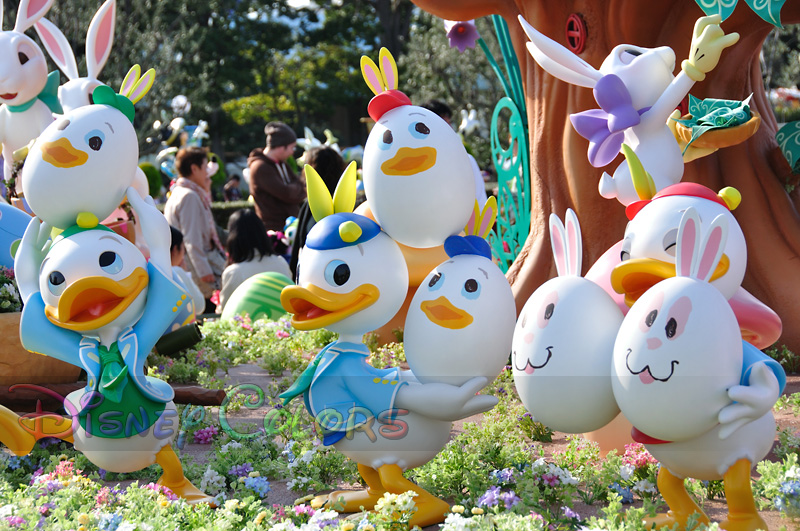 ディズニー イースターが開幕 14年4月1日 東京ディズニーランドのインレポ Disney Colors Blog