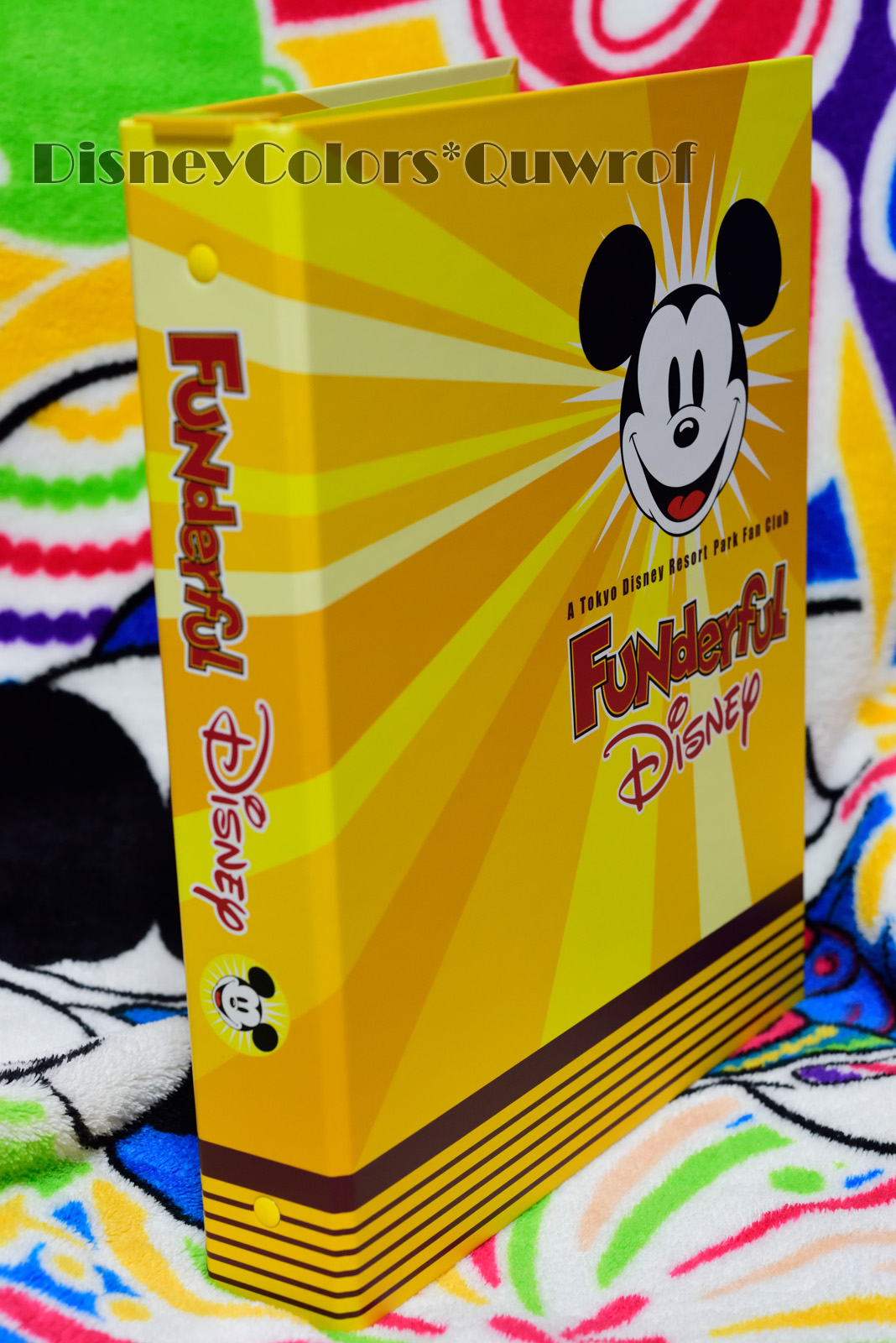 公式ファンクラブ ファンダフル ディズニー 会員誌専用バインダーが限定販売中 Disney Colors Blog