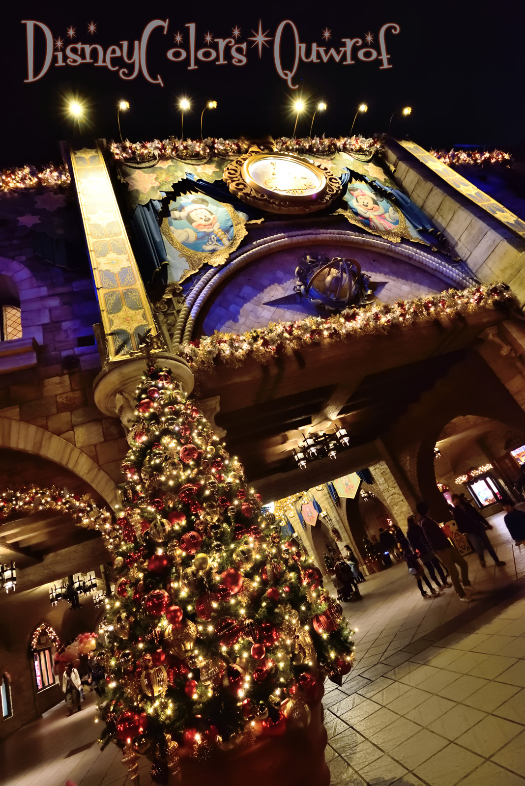 クリスマスイルミネーションをじっくり楽しむ夜 14年11月7日 東京ディズニーシーのインレポ後編 Disney Colors Blog