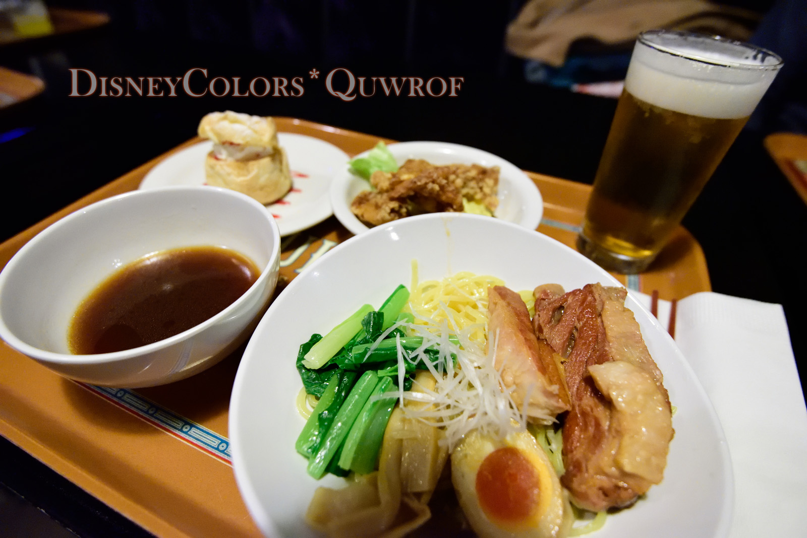 ポークリブが美味しい限定つけ麺が登場 ヴォルケイニア レストラン01 Disney Colors Blog