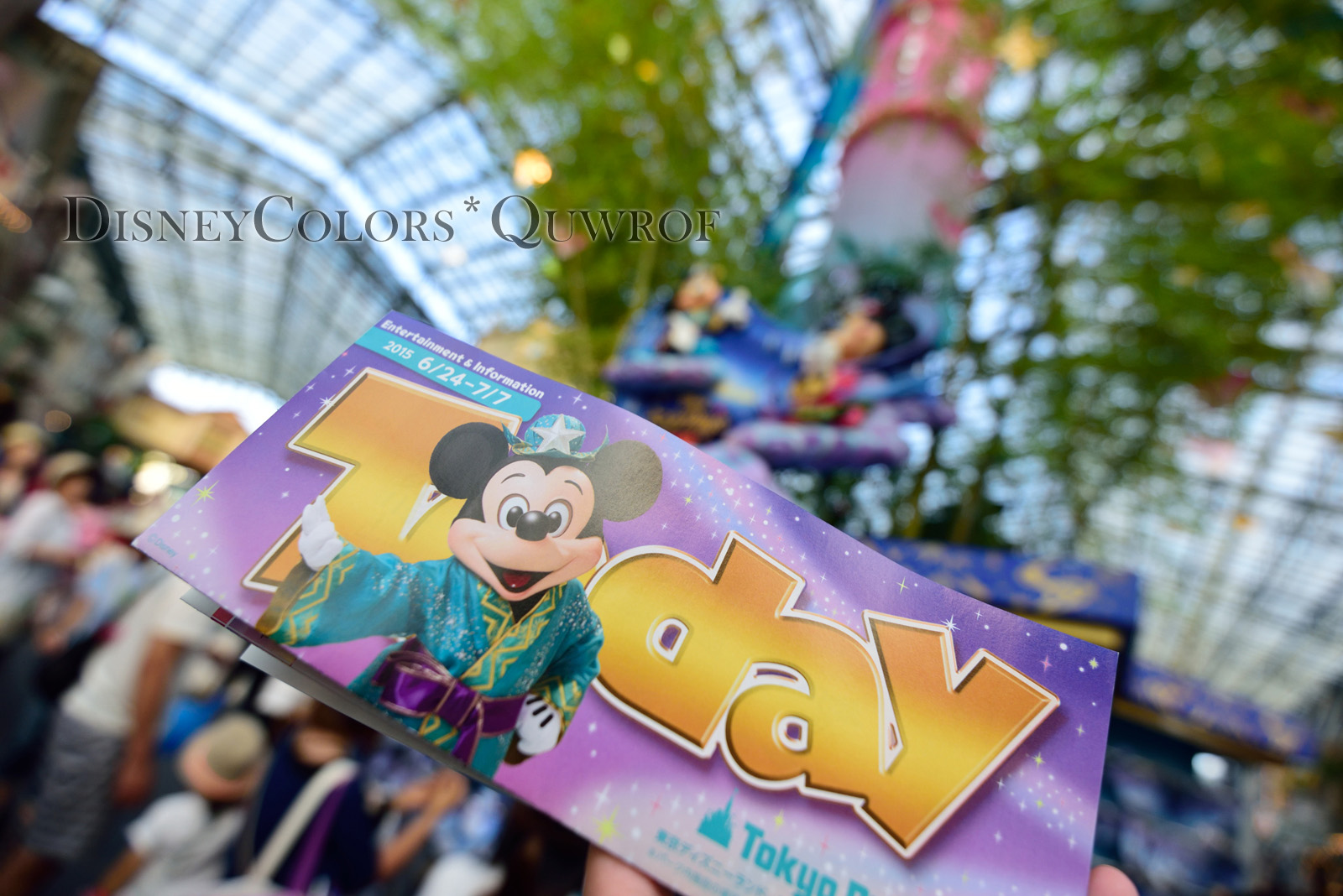 今年も和服姿で勢ぞろいの七夕パレードがスタート 15年6月24日 ディズニーランドのインレポ Disney Colors Blog