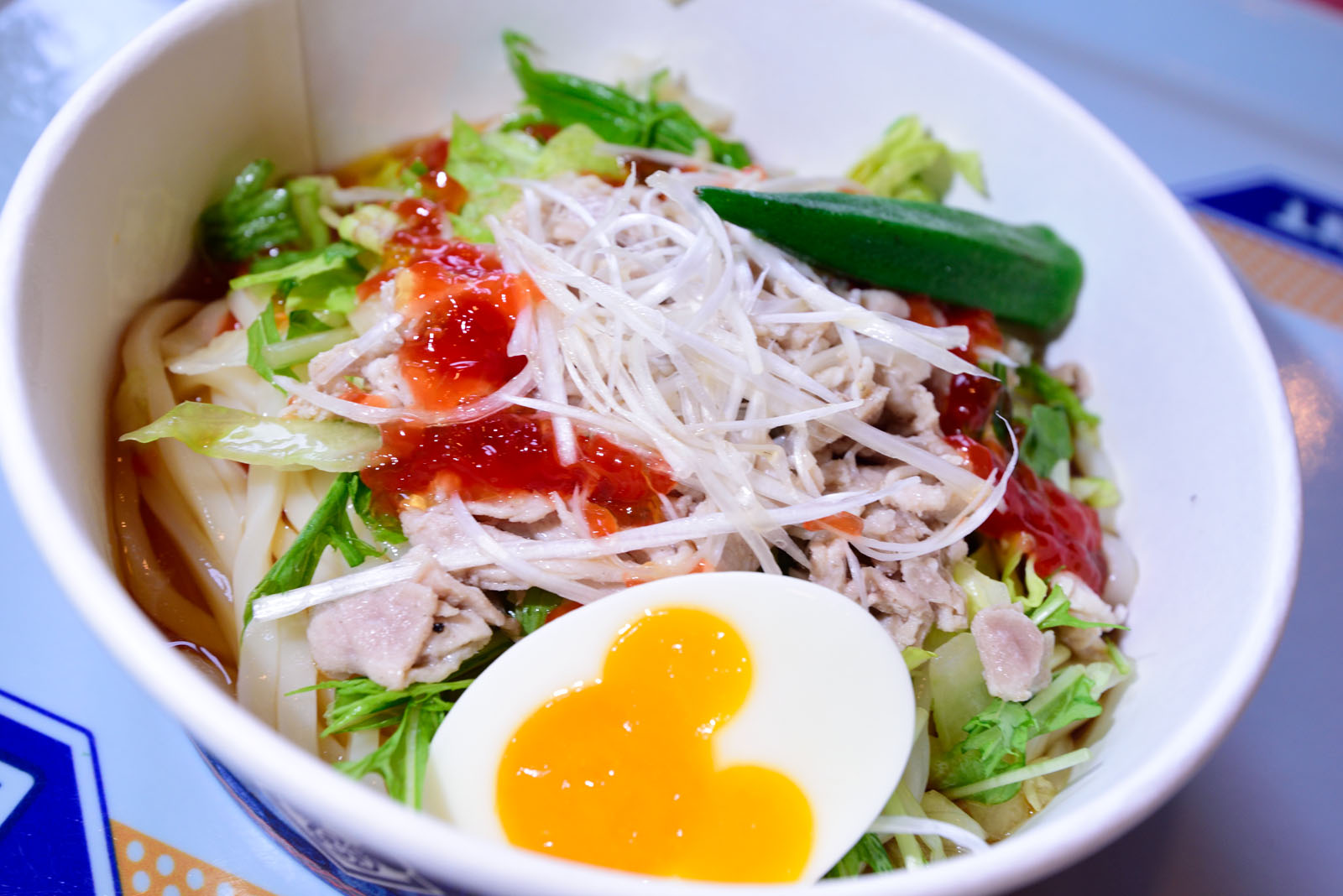 プラザ・レストラン 豚肉とトマトゼリーの涼風冷やしうどん