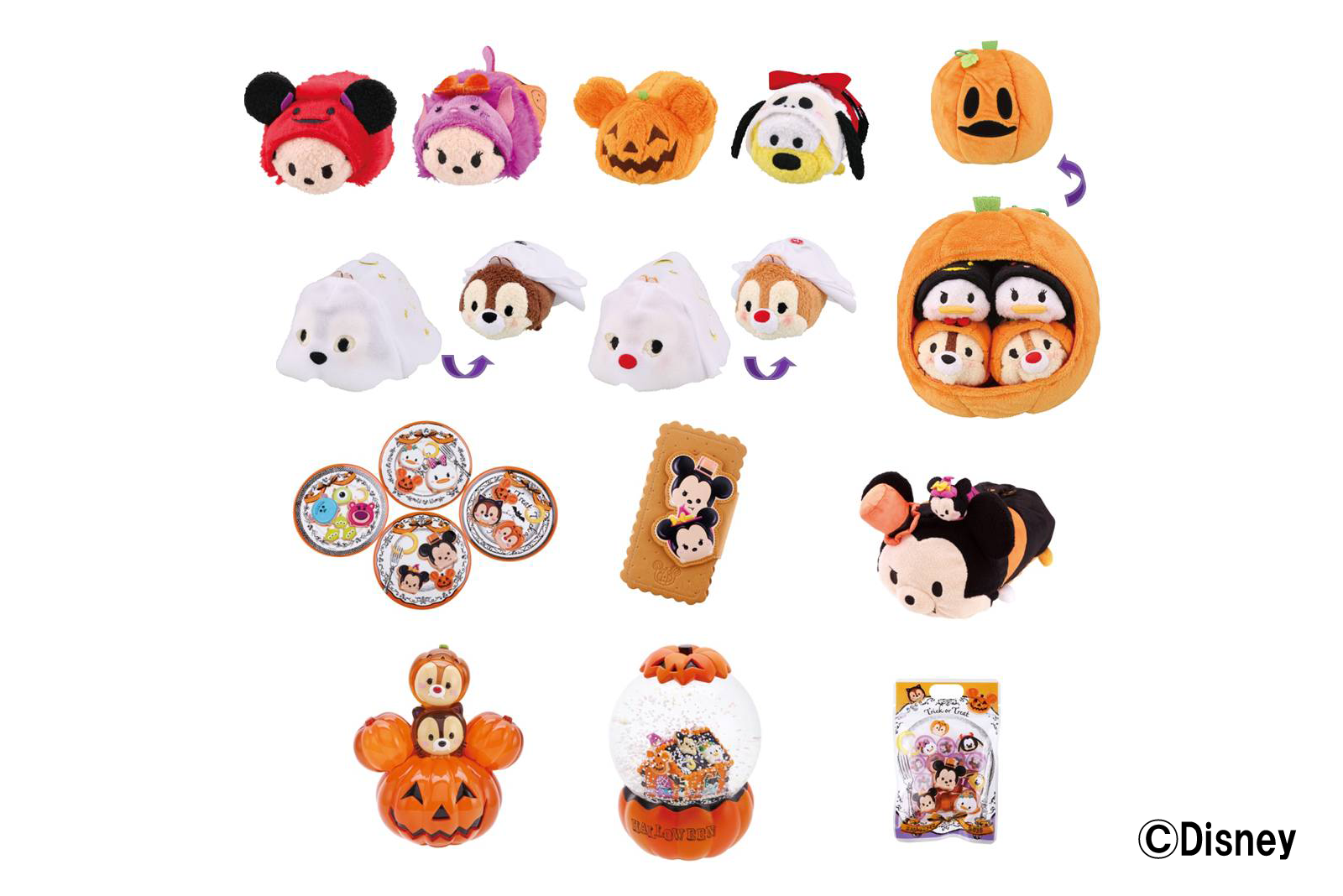 ハロウィン Tsum Tsumなど ディズニーストアの15ハロウィンシリーズが9月上旬から順次販売開始 Disney Colors Blog