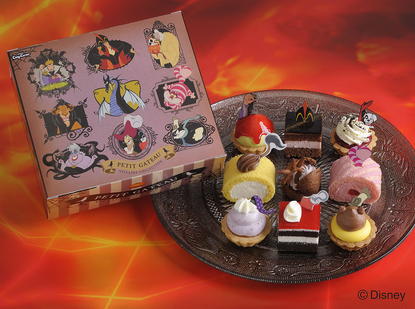 ヴィランズのプチガトーセットも ハロウィン限定ケーキがコージーコーナーから9月18日発売 Disney Colors Blog