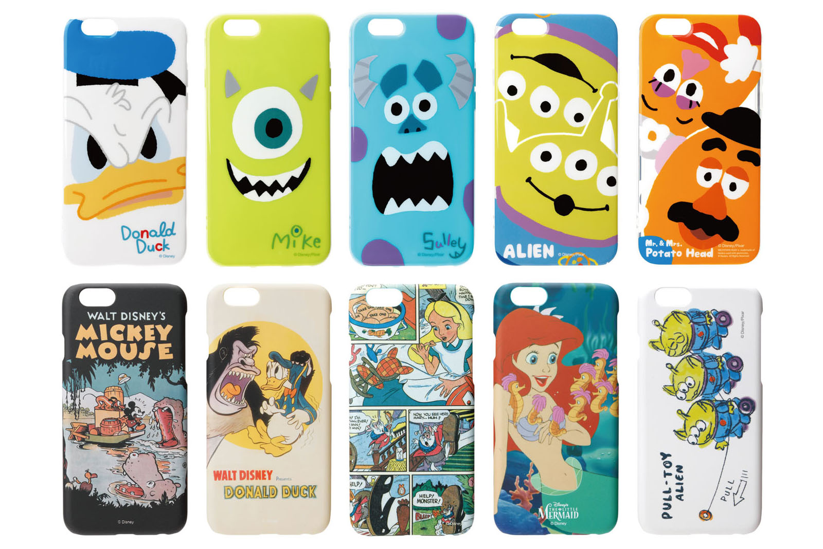 Pgaから全25アイテムのディズニーiphone6s用ケースが端末と同時発売 Disney Colors Blog