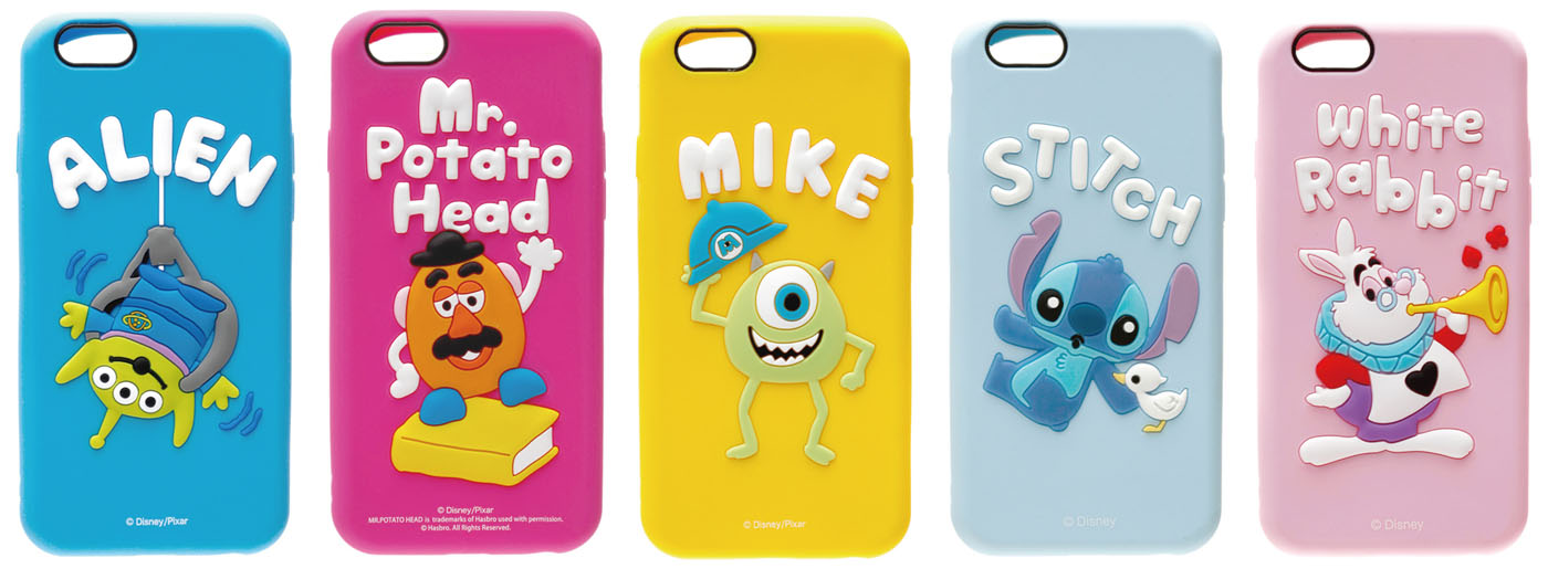 Pgaから全25アイテムのディズニーiphone6s用ケースが端末と同時発売 Disney Colors Blog