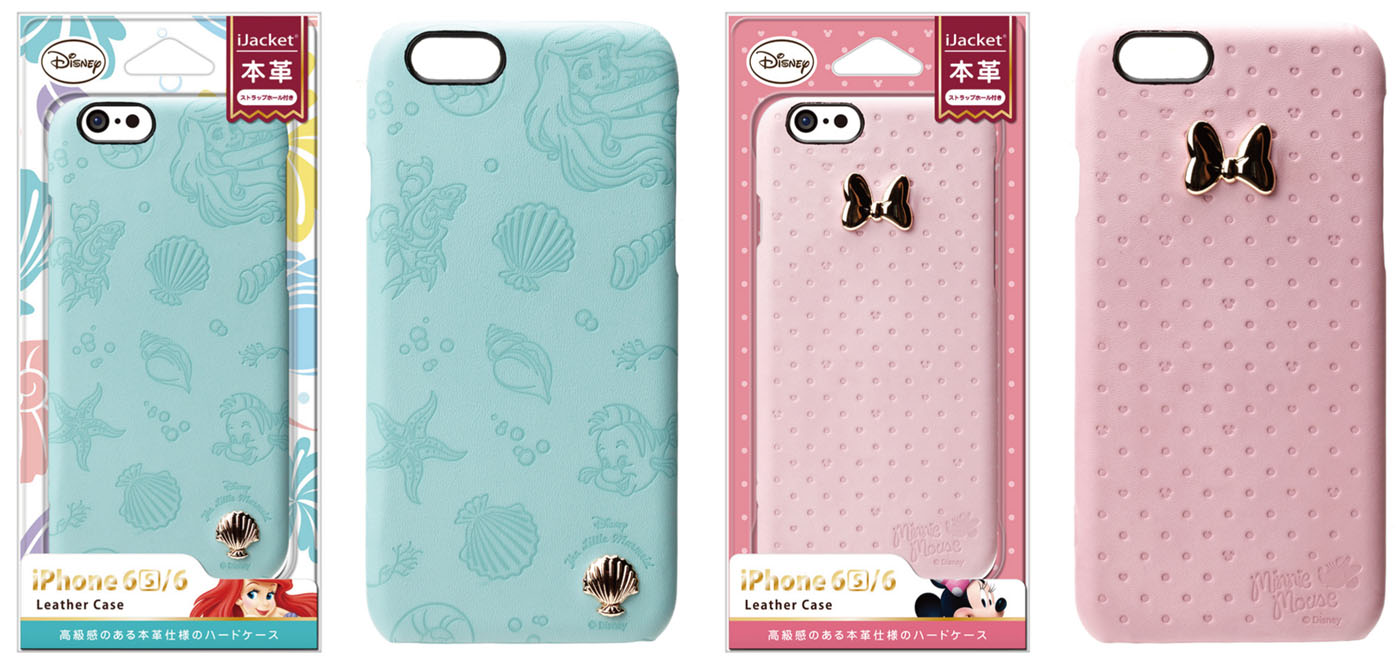 ディズニーデザインのiphone 6 6s用本革ケース シリコンケースがpgaから10月日発売 Disney Colors Blog