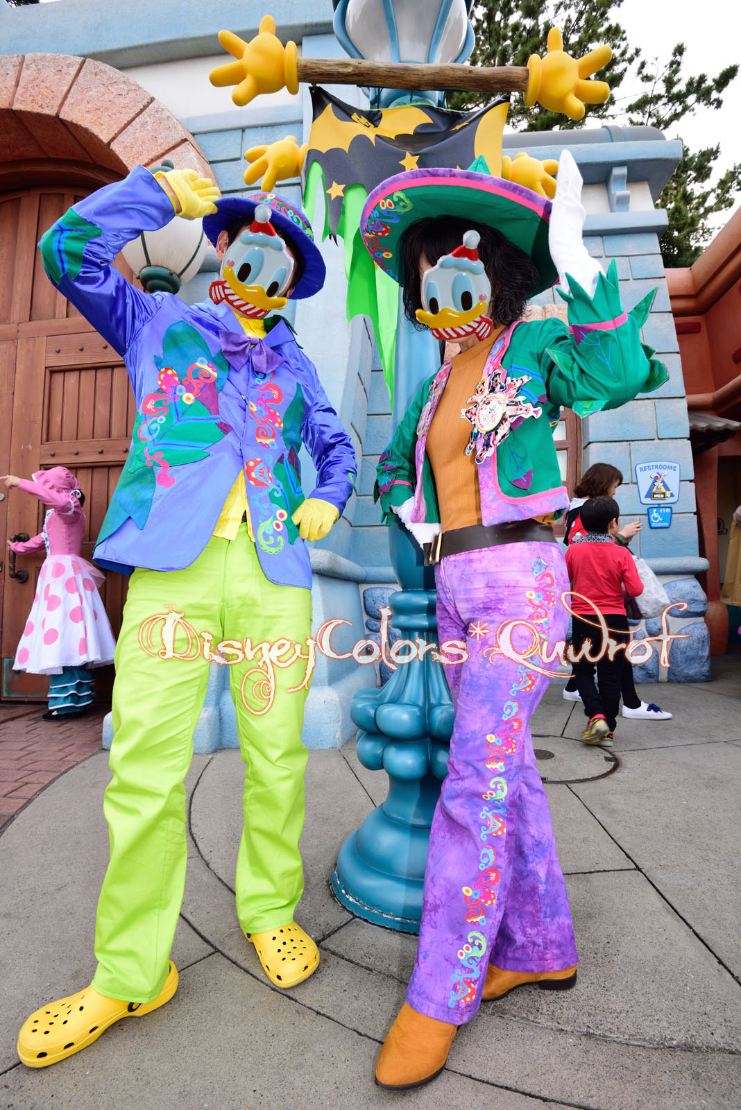 生まれてはじめての仮装 15年11月1日 ディズニーランドのインレポ Disney Colors Blog