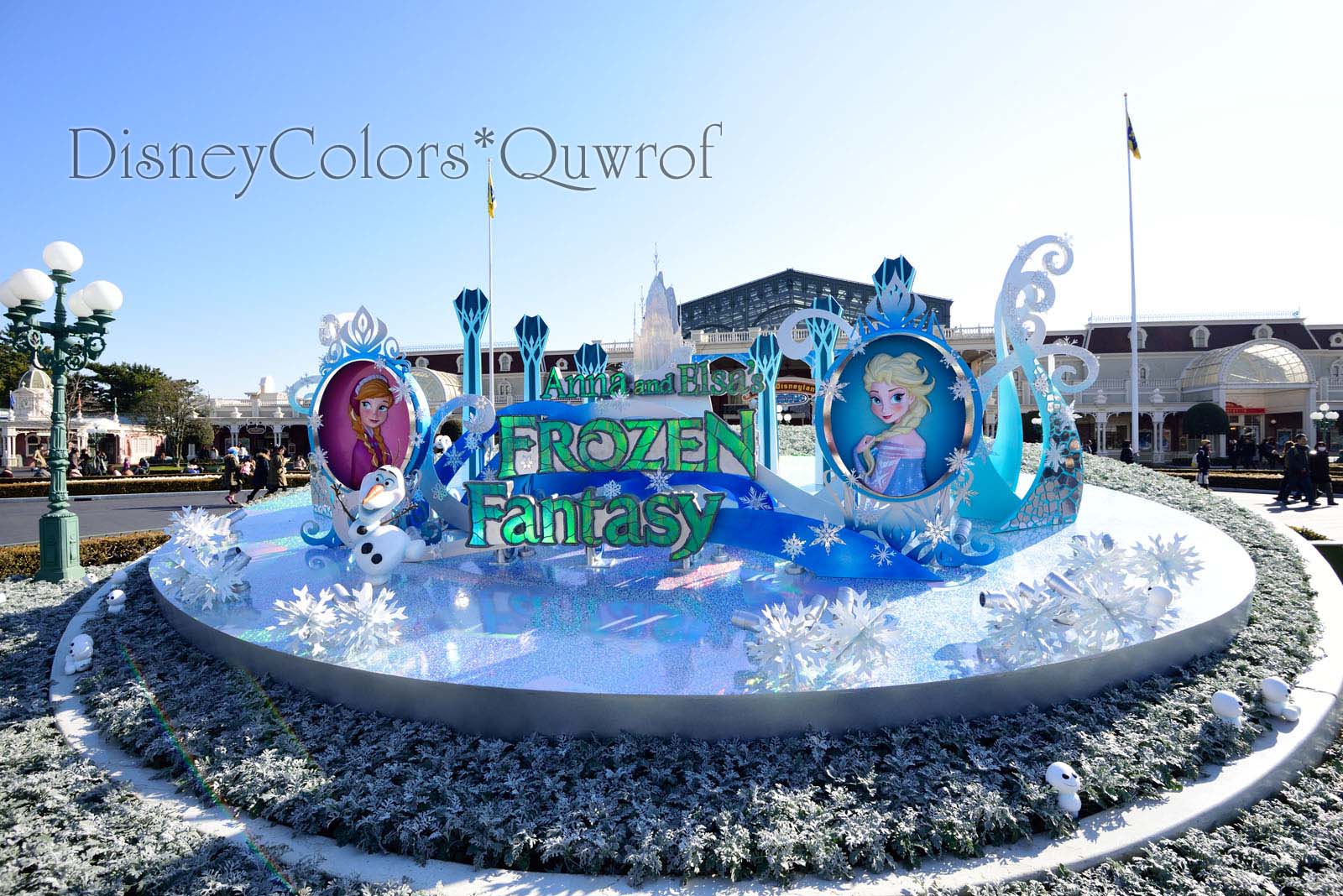 アナ雪イベントがスタート 16年1月11日 13日 ディズニーランドのインレポ Disney Colors Blog