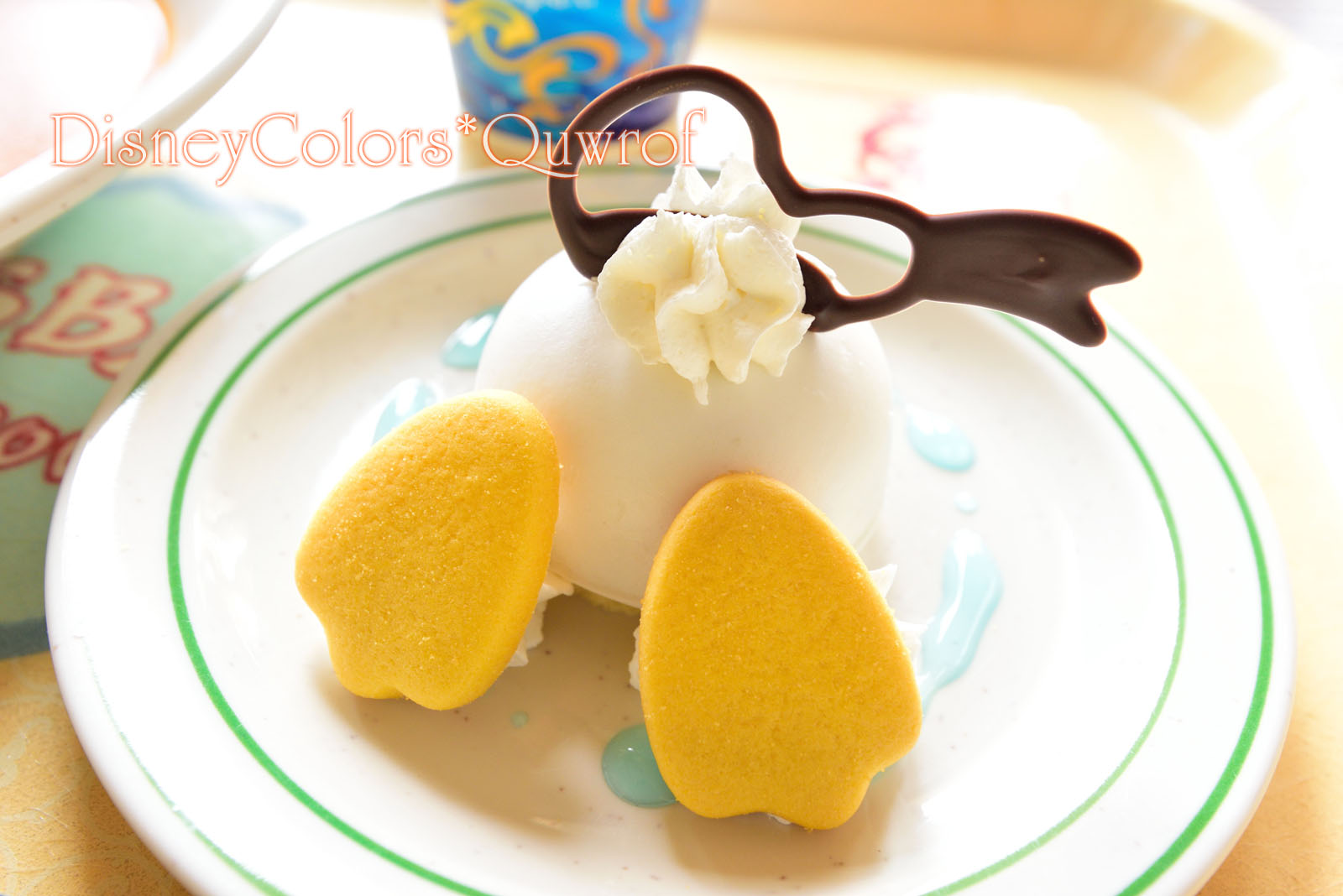 ドナルドのもふ尻デザートが絶品の15周年カレー カスバ フードコート 02 Disney Colors Blog