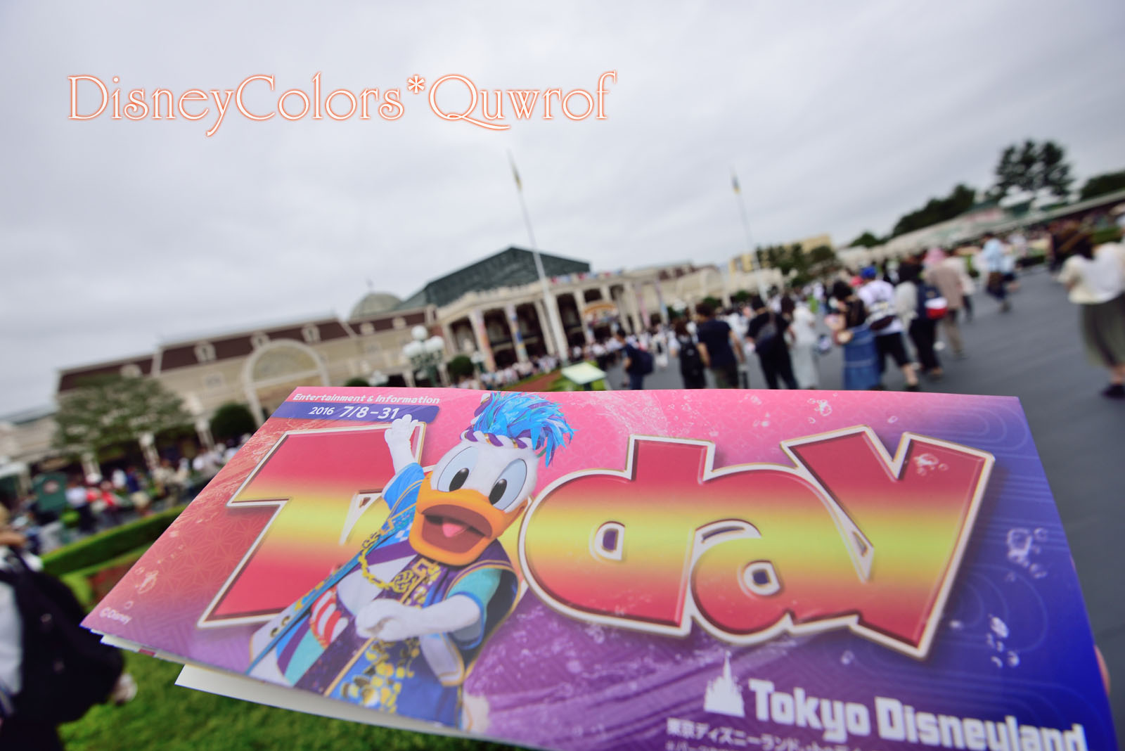 彩涼華舞 をまさかの最前列で鑑賞 16年7月8日 9日 ディズニーランドのパークレポート Disney Colors Blog