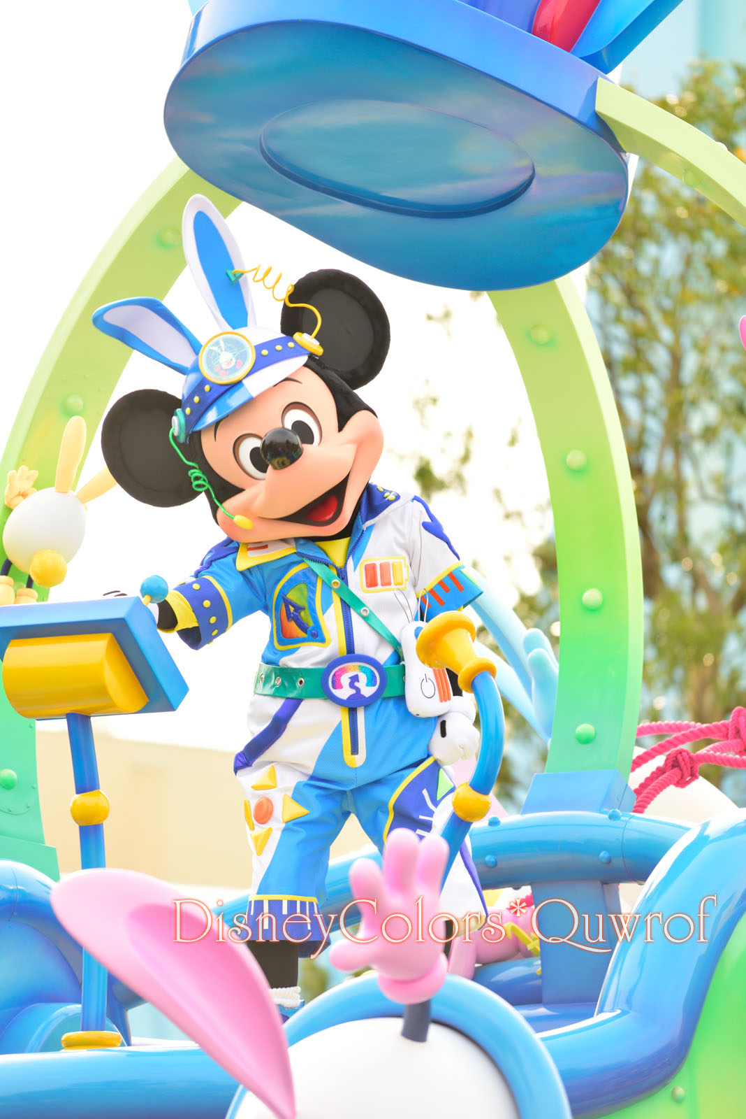 今年はたくさん見ておきたい うさたま大脱走 17年4月日のパークレポート Disney Colors Blog