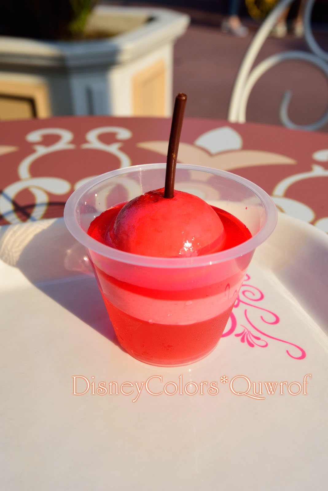 チップ デールのスーベニア付き お祭りでお馴染みのデザートメニュー Disney Colors Blog