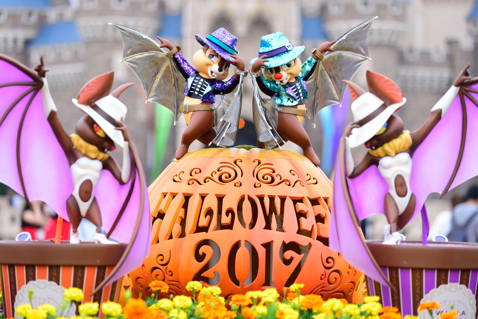 音楽フェスのtdl ヴィランズのtds ディズニー ハロウィーン2017