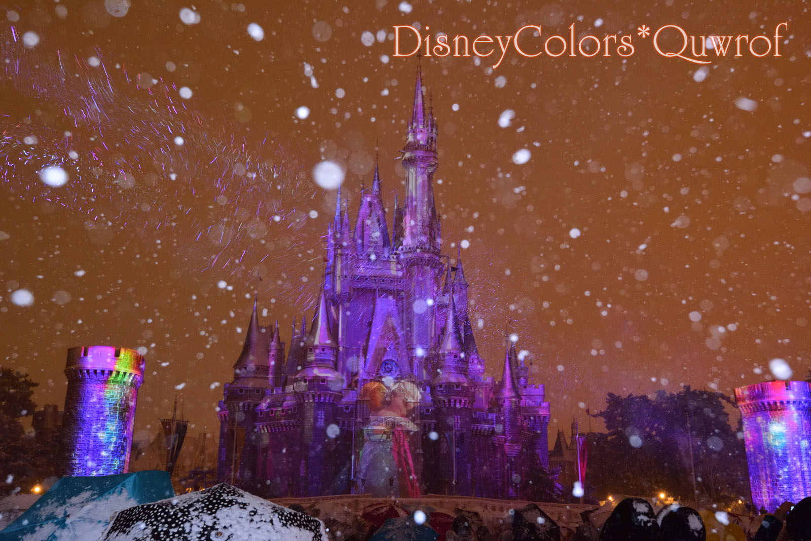 雪と光が幻想的な夜のディズニーランドへ 18年1月22日のパークレポート Disney Colors Blog