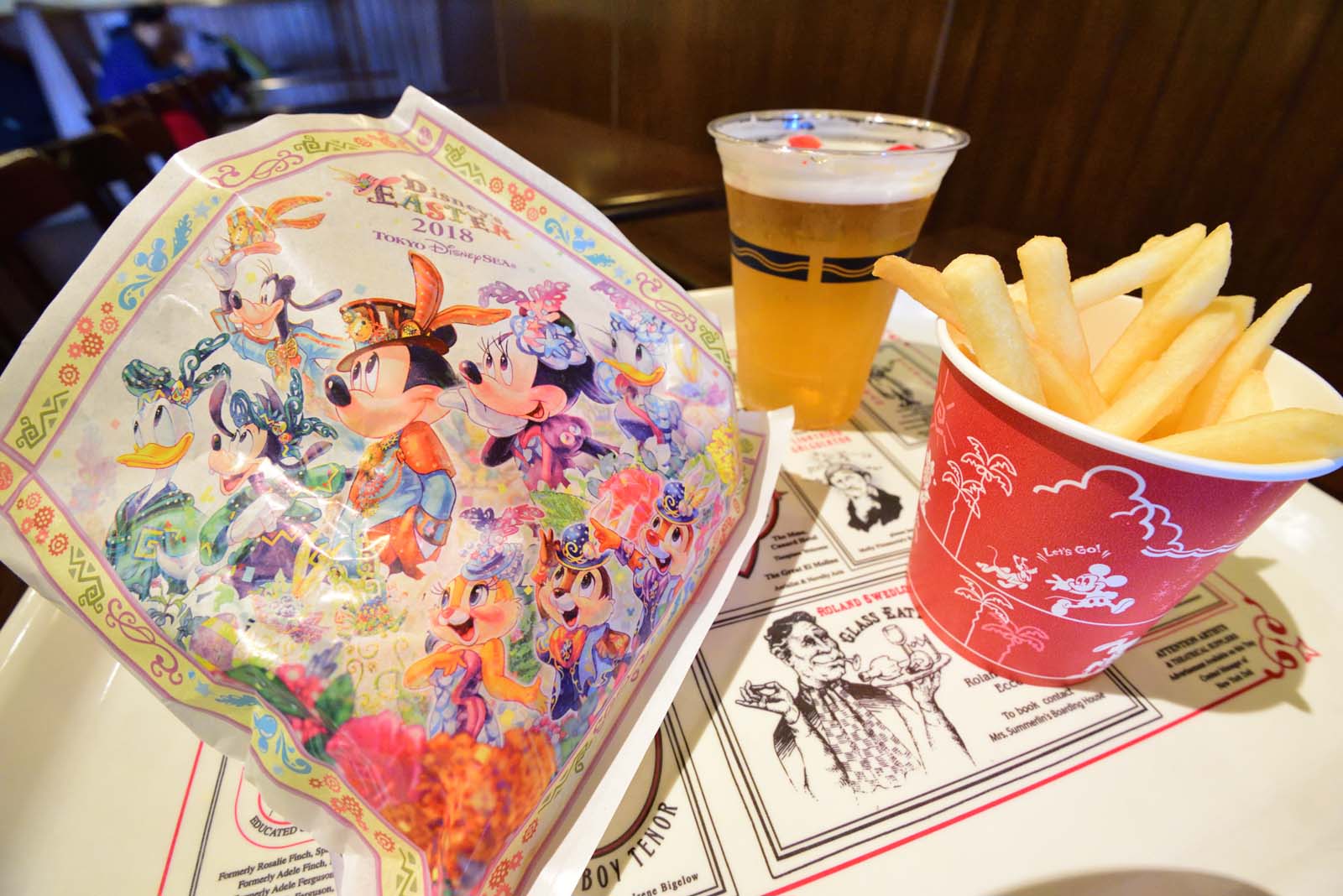 イースターのエッグ入りシュリンプサンド Tds ニューヨーク デリ Disney Colors Blog