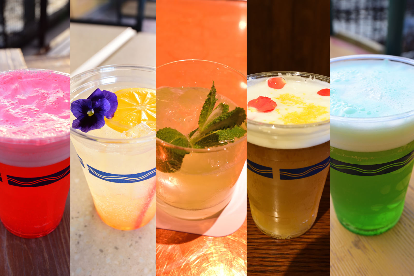 全5種を飲み比べ Tds ディズニー イースター18 カクテル特集 Disney Colors Blog