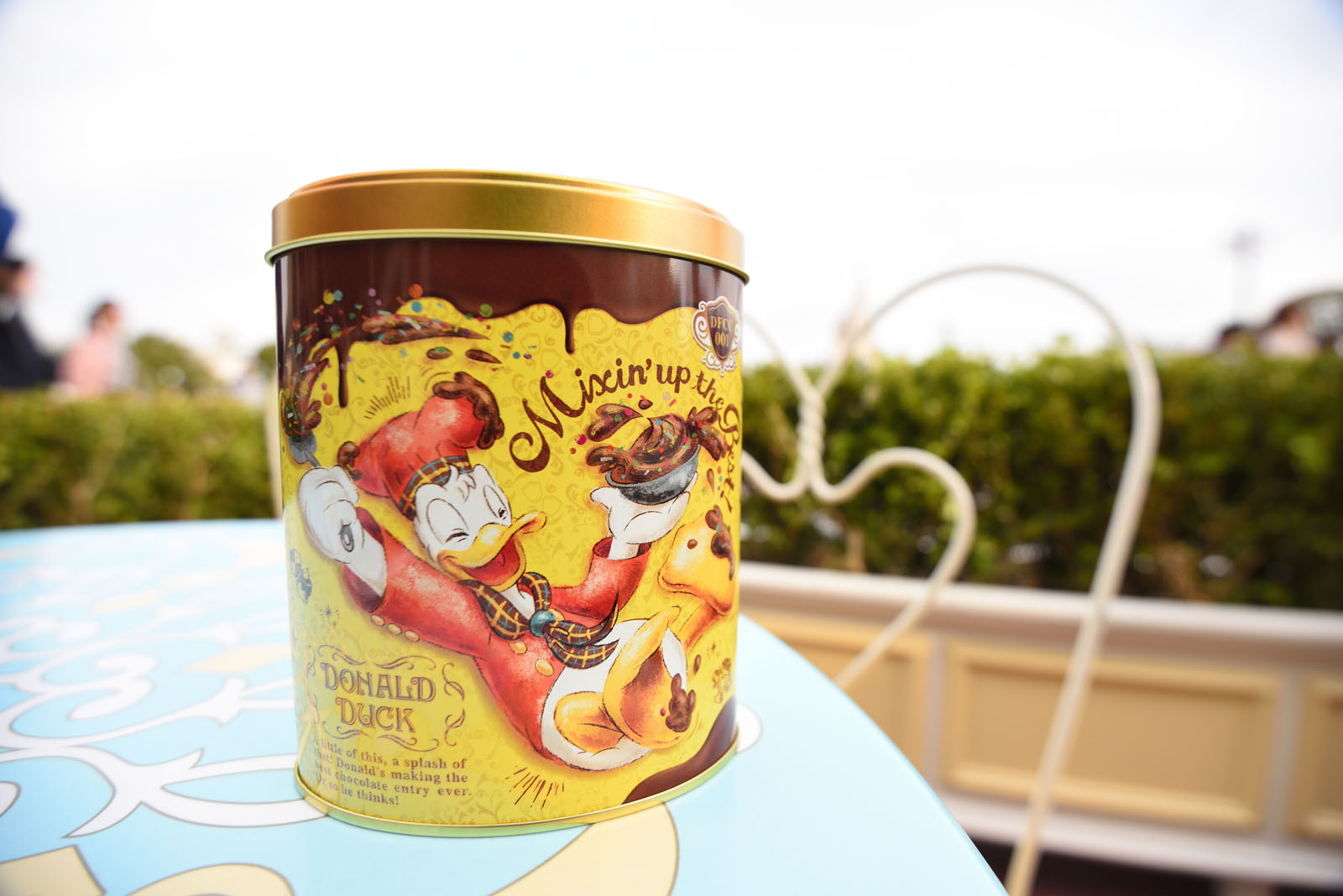 自分オリジナルのチョコクランチ缶作りを体験してきました チョコレートクランチ ピック マンチ Disney Colors Blog