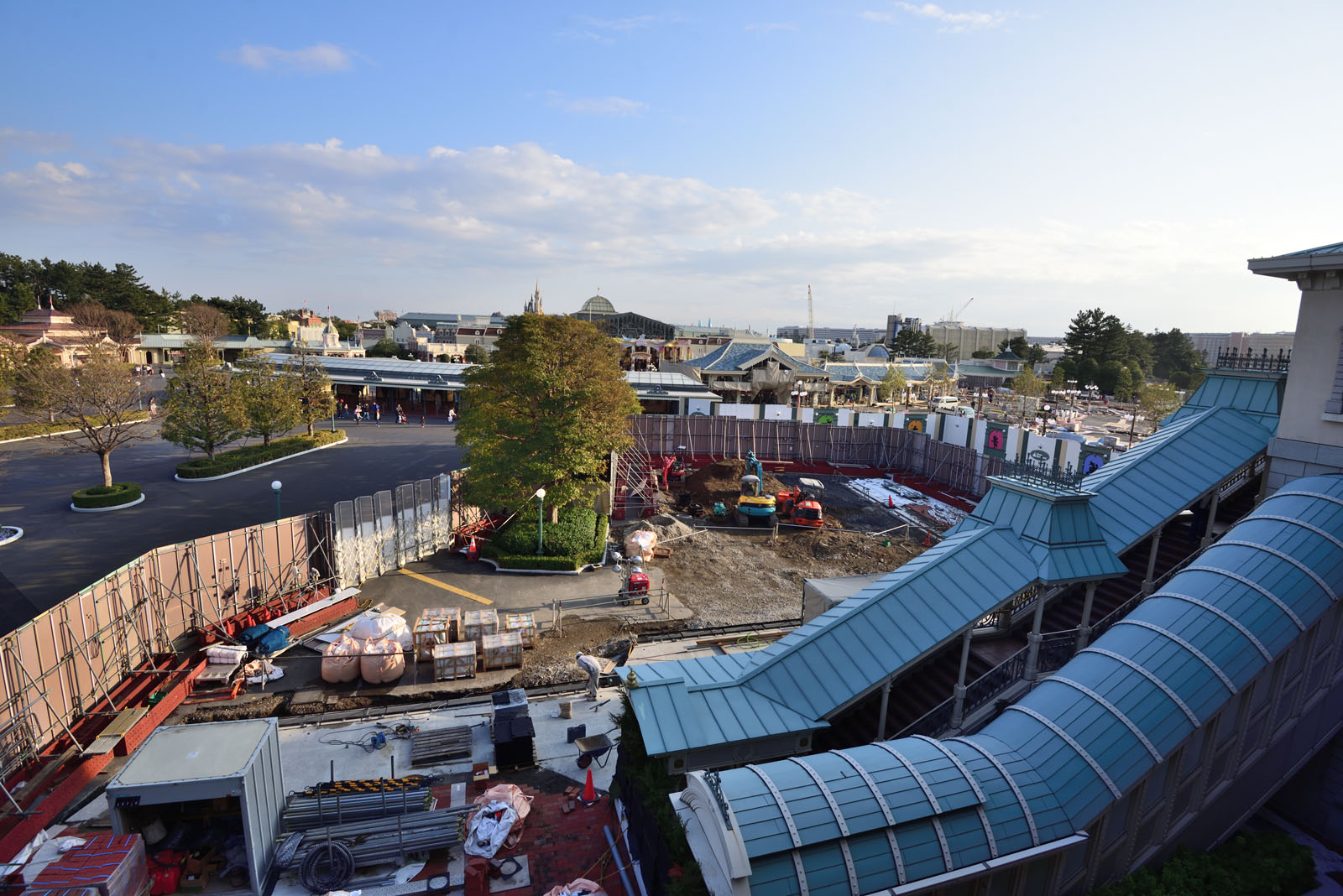 東京ディズニーランド エントランス リニューアル