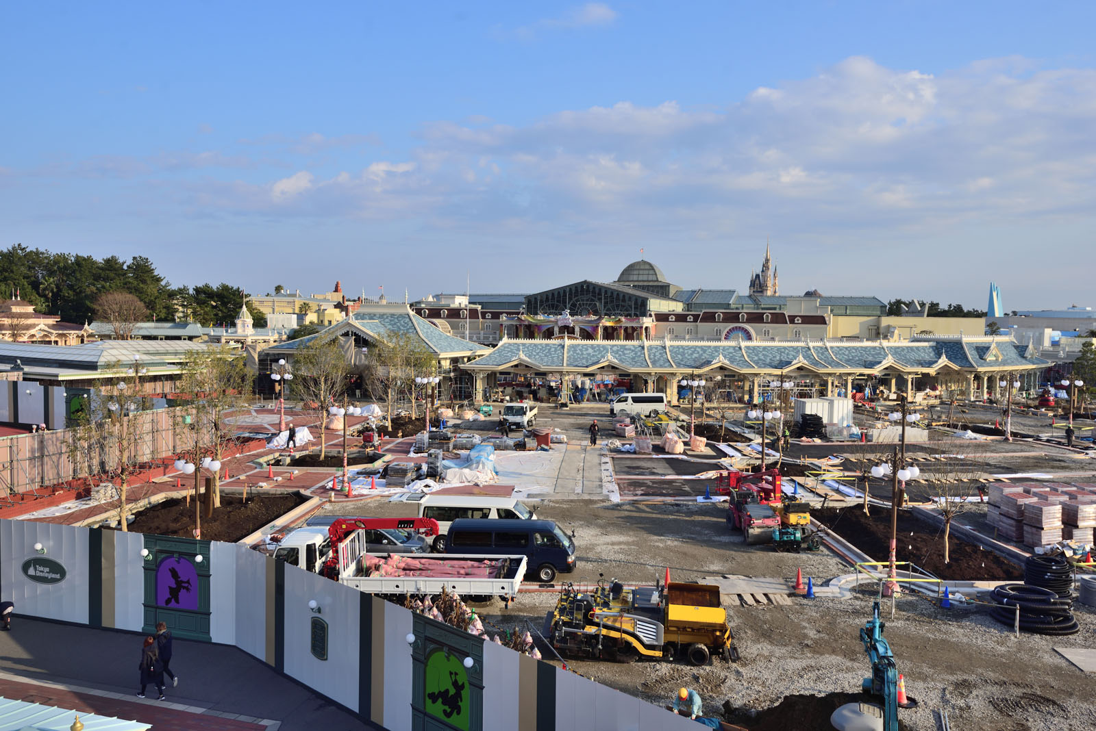 東京ディズニーランド エントランス リニューアル