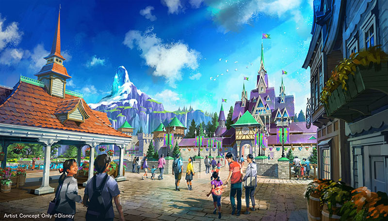 ファンタジースプリングス 東京ディズニーシー新テーマポート アナと雪の女王