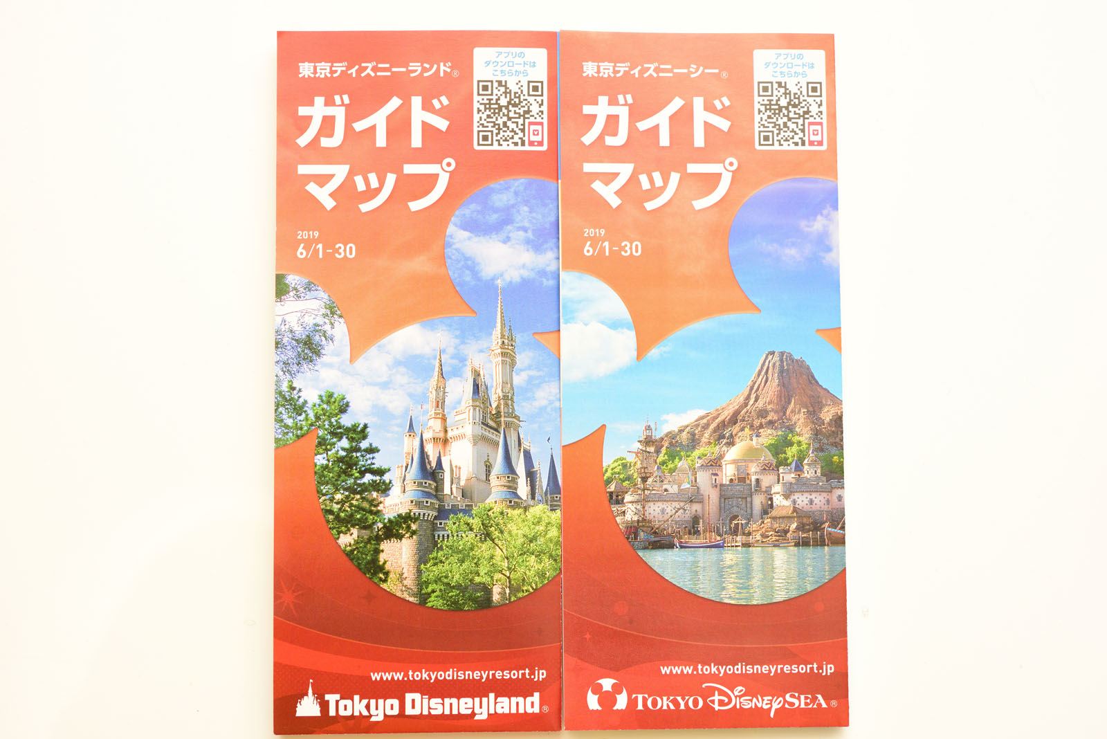 東京ディズニーランド 東京ディズニーシー ガイドマップ 2019年6月3日～6月13日