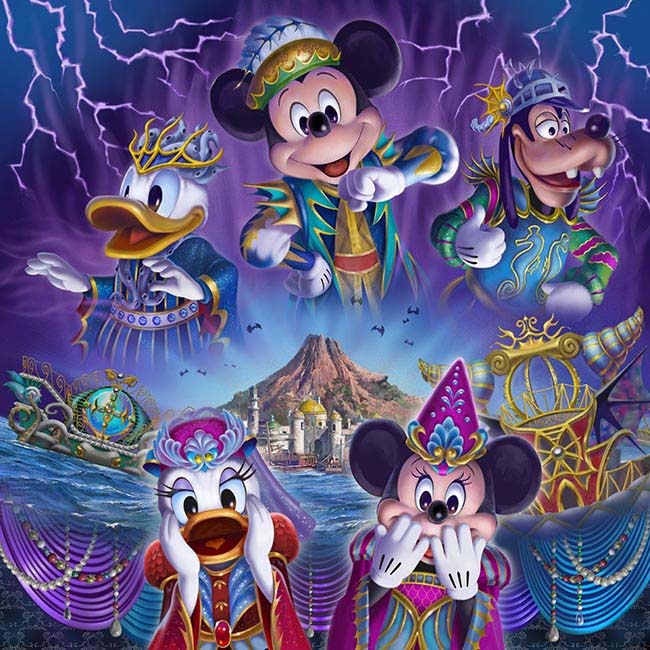 海の魔女に立ち向かう新ハーバーショー Tds ディズニー ハロウィーン19 詳細発表 Disney Colors Blog