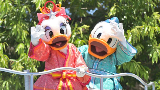 東京ディズニーランド 七夕グリーティング2019 ドナルド デイジー