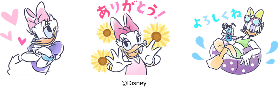 会員はlineディズニースタンプ取り放題 Disney Line 19年8月の限定コンテンツ Disney Colors Blog