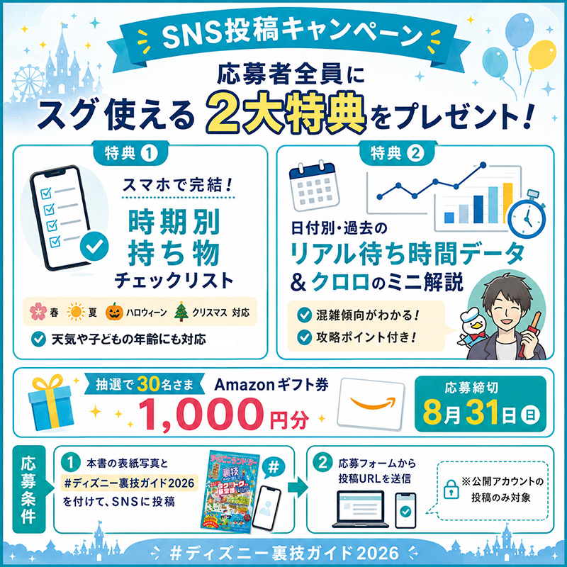 東京ディズニーランド＆シー裏技ガイド2026-2027