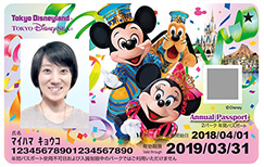 TDR 2パーク年間パスポート引換券