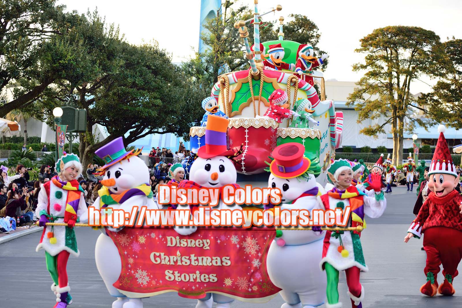 Tdl ディズニー クリスマス ストーリーズ2016 フロート停止位置