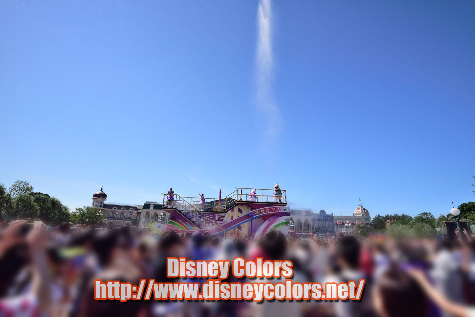 Tdl 燦水 サマービート17 フロート停止位置 鑑賞ガイド Disney Colors Event Guide